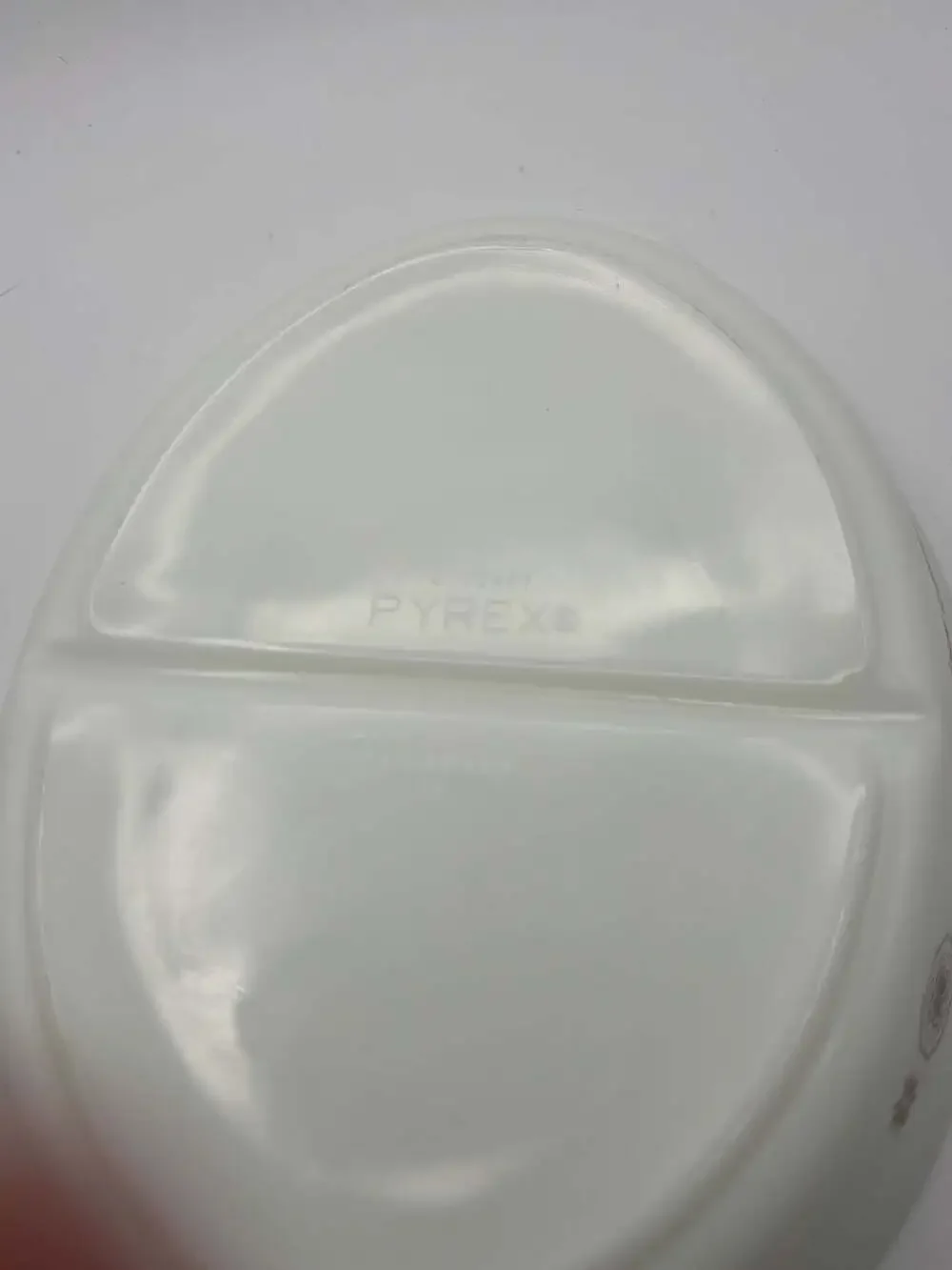 Vintage Pyrex Town & Country 1.5 Quart Divided Casserole Baking Dish